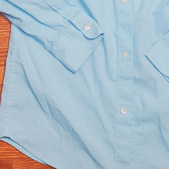 ❤ 4 for $25 ❤ #R Chaps Girls Button Up Blouse 10 12 - Picture 4 of 8